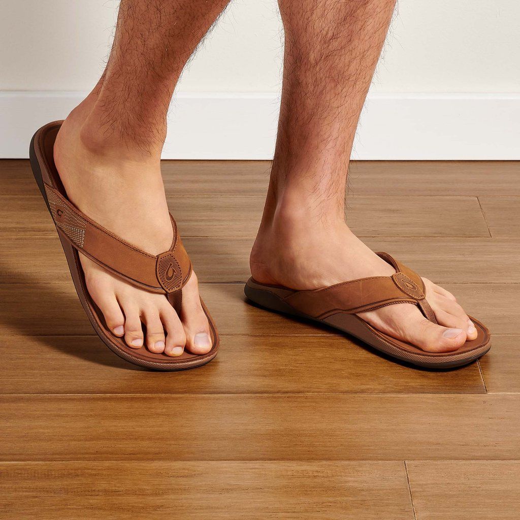 Sandalias Olukai Tuahine - Chanclas Hombre Cafes 20283-450